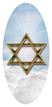 Star of David Blue-Gold